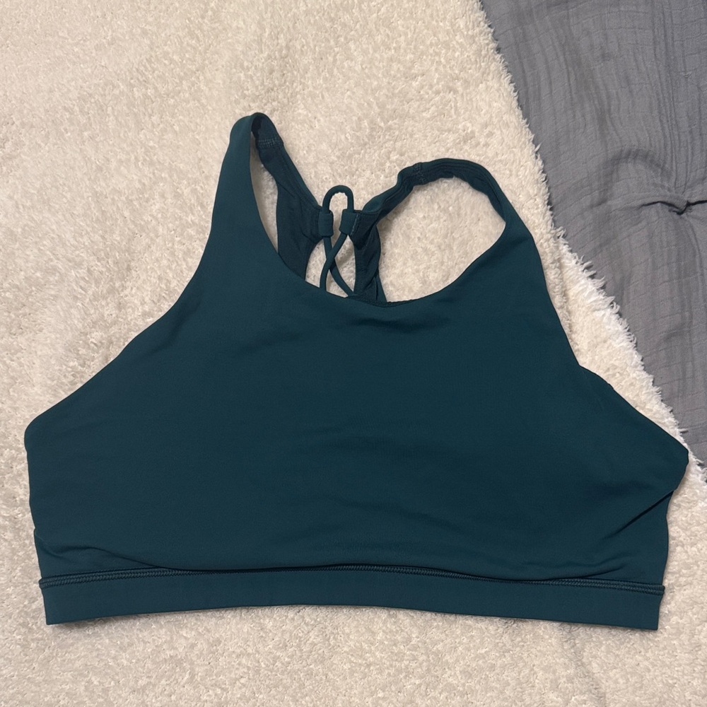 Lululemon Athletica Teal Sports Bra